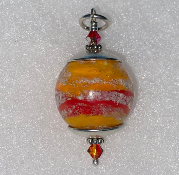 Remember Me - Lampwork (Glass) Memory Bead
