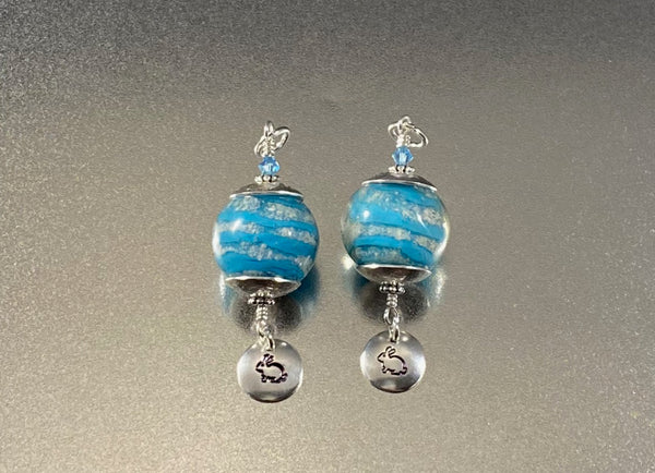 Remember Me - Lampwork (Glass) Memory Bead