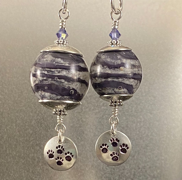 Remember Me - Lampwork (Glass) Memory Bead