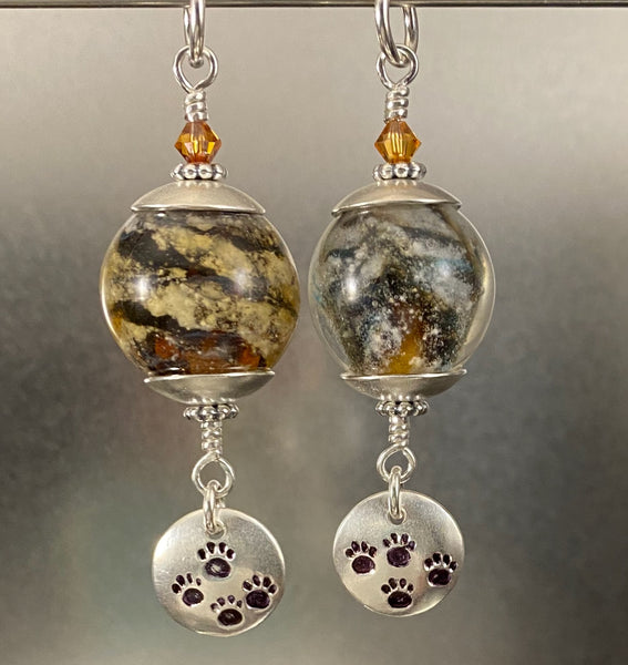 Remember Me - Lampwork (Glass) Memory Bead