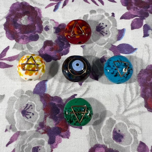 Glass/Copper Elements Altar Set (01)