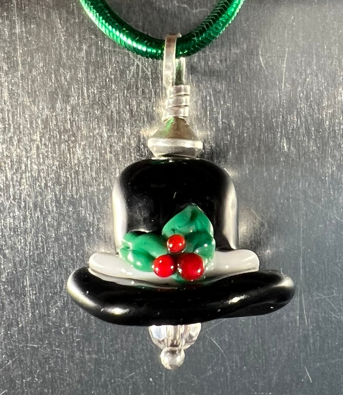 Festive Top Hat Charm