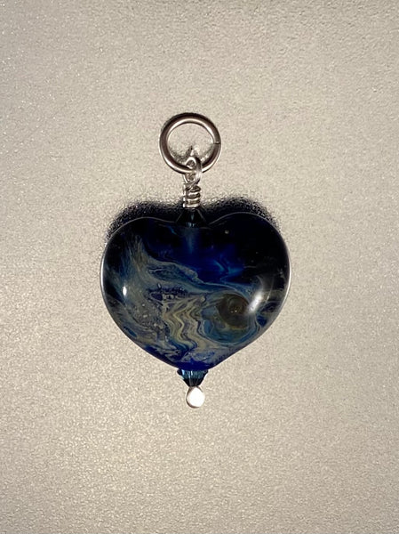 Galaxy Heart Pendant