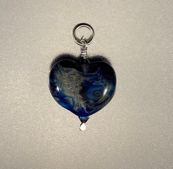 Galaxy Heart Pendant